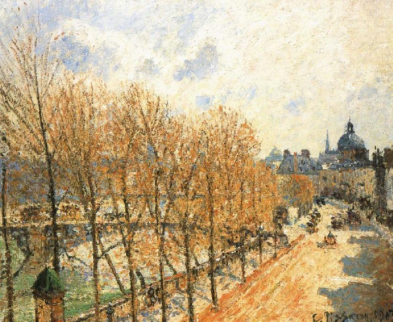 Camille Pissarro Morning sunshine china oil painting image